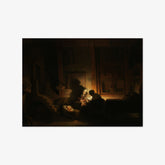 The Holy Family at Night by Rembrandt van Rijn - thumbnail_0_nf_66fda4dd8213847b6f357a58